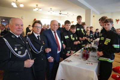 Spotkanie opłatkowe strażak&oacute;w w Niwiskach